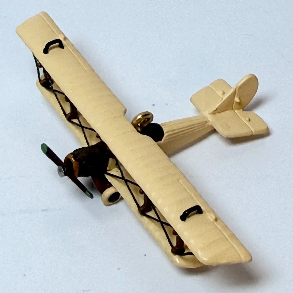 Hallmark Keepsake 2002 1917 Curtiss JN-4D Jenny Miniature Airplane Ornament 2nd